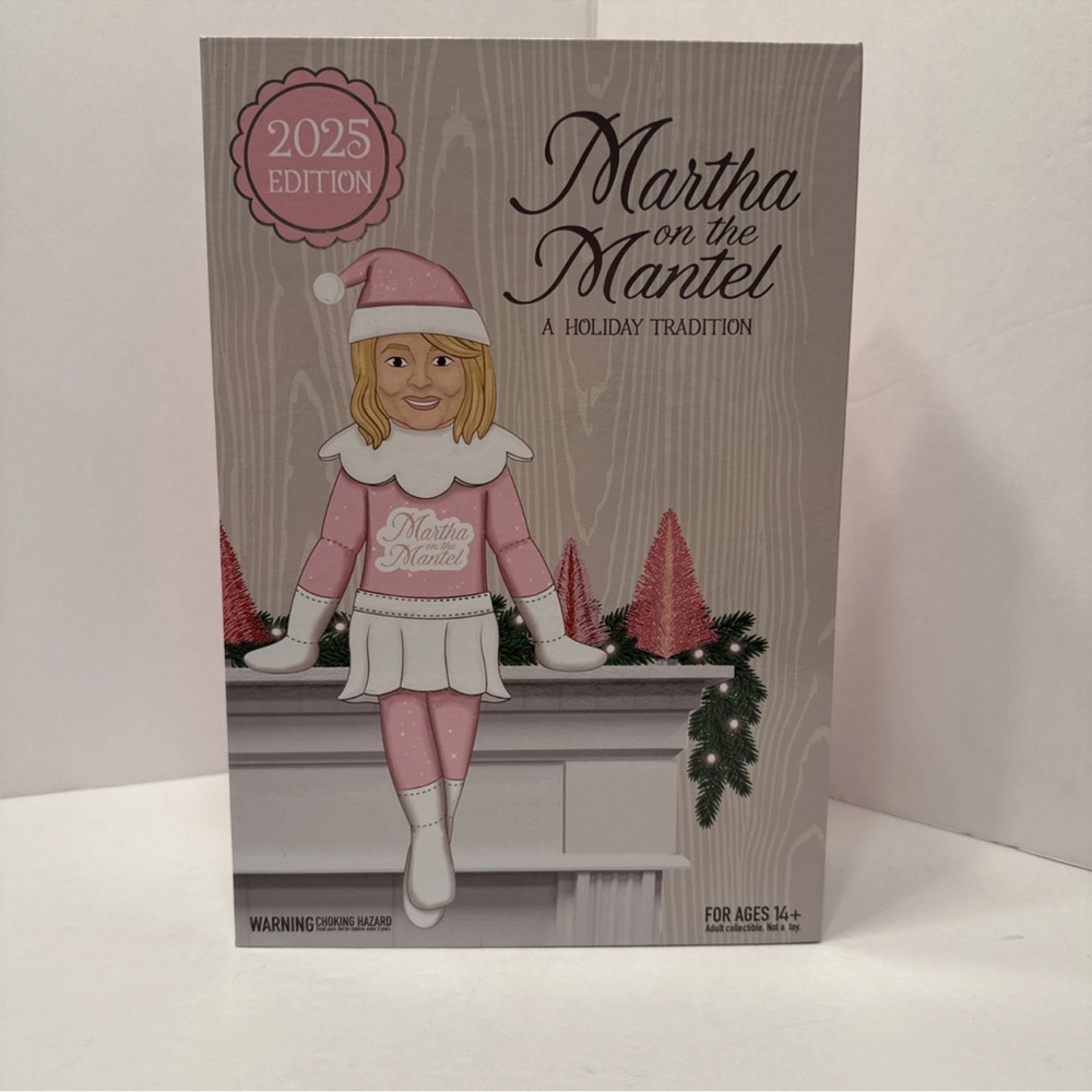 2025 Edition Martha on the Mantel Holiday Doll